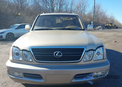 2002 Lexus Lx 470 z USA, uszkodzony, nr VIN JTJHT00WX23520574